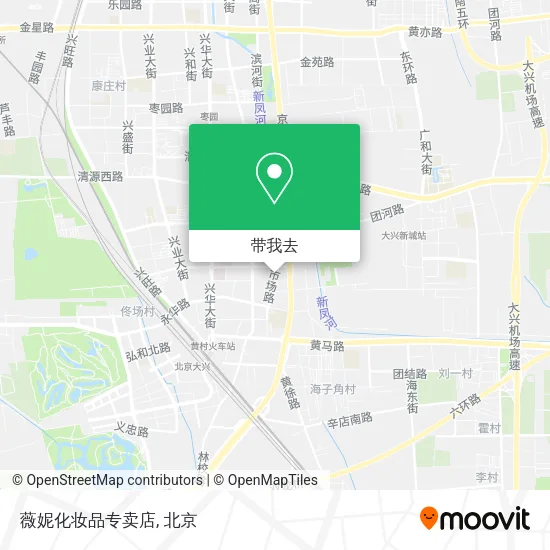 薇妮化妆品专卖店地图