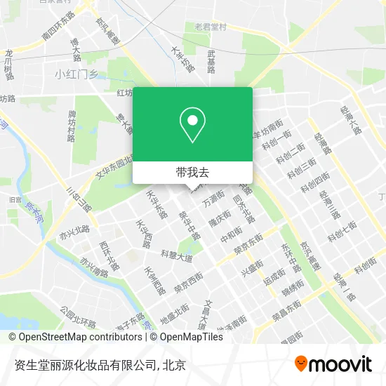 资生堂丽源化妆品有限公司地图