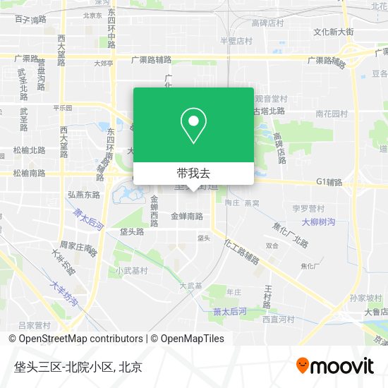 垡头三区-北院小区地图