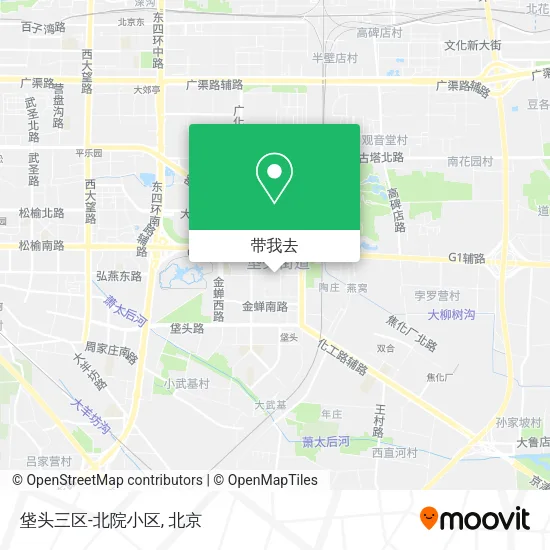 垡头三区-北院小区地图