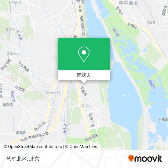艺墅北区地图