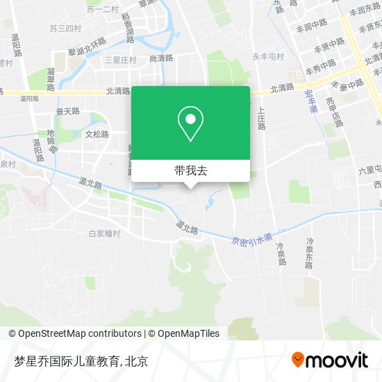 梦星乔国际儿童教育地图
