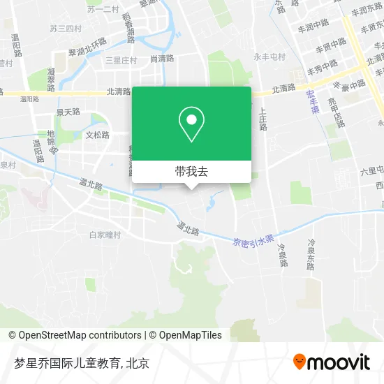 梦星乔国际儿童教育地图