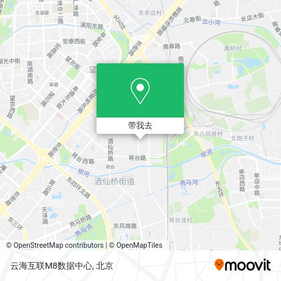 云海互联M8数据中心地图