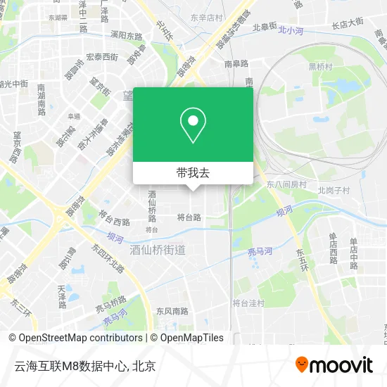 云海互联M8数据中心地图