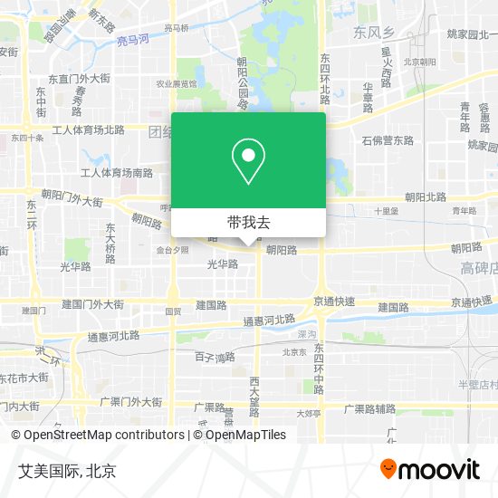 艾美国际地图