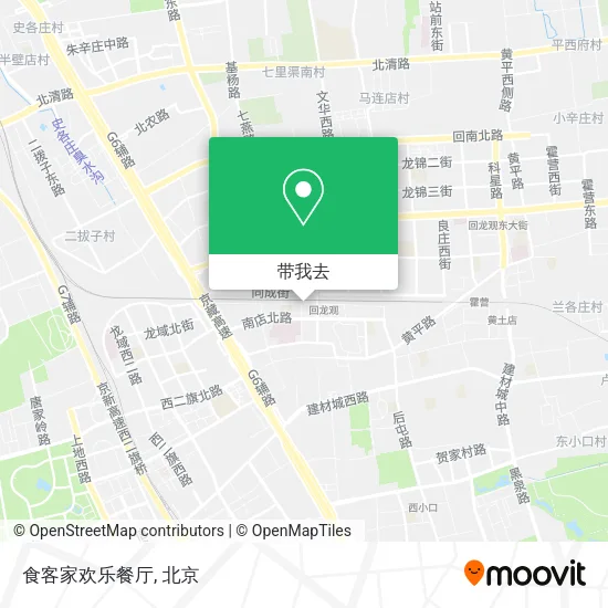 食客家欢乐餐厅地图