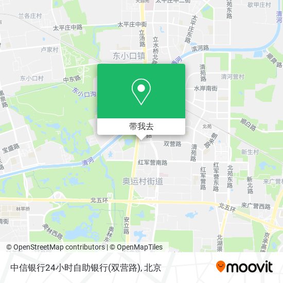 中信银行24小时自助银行(双营路)地图
