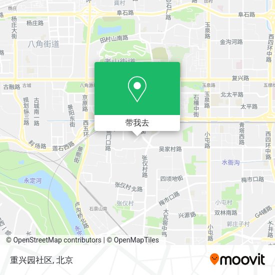 重兴园社区地图