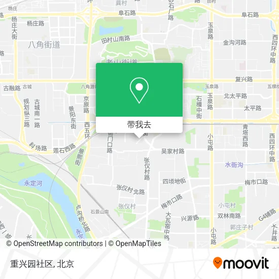 重兴园社区地图