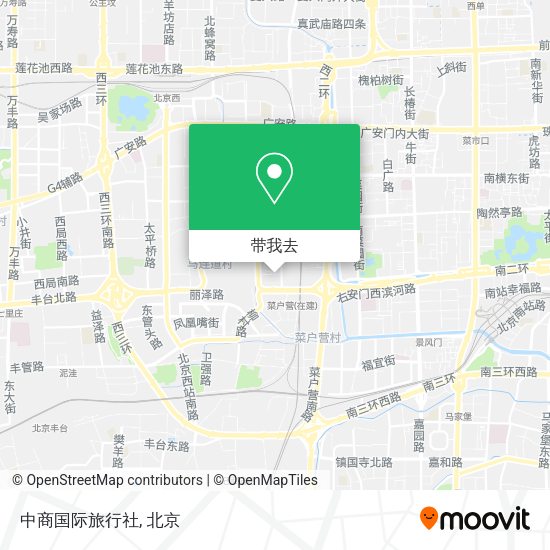 中商国际旅行社地图