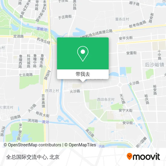 全总国际交流中心地图