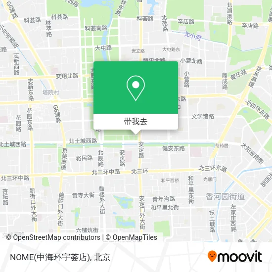 NOME(中海环宇荟店)地图