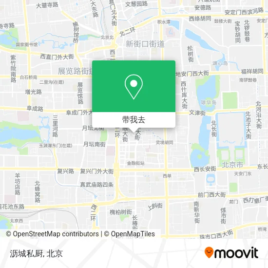 沥城私厨地图