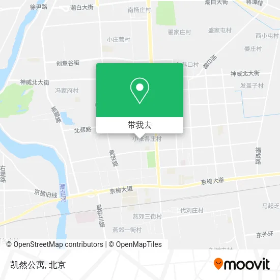 凯然公寓地图