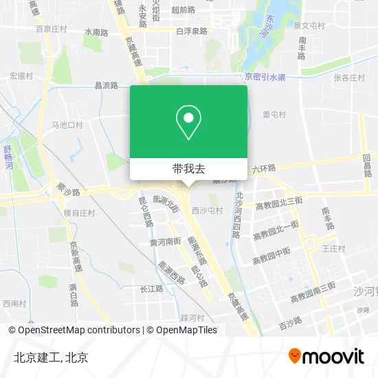 北京建工地图