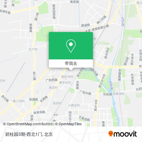 碧桂园3期-西北1门地图