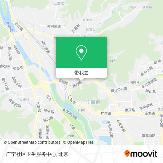 广宁社区卫生服务中心地图