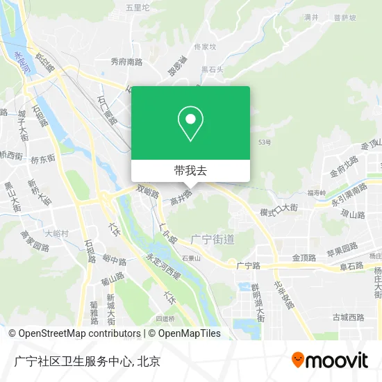 广宁社区卫生服务中心地图