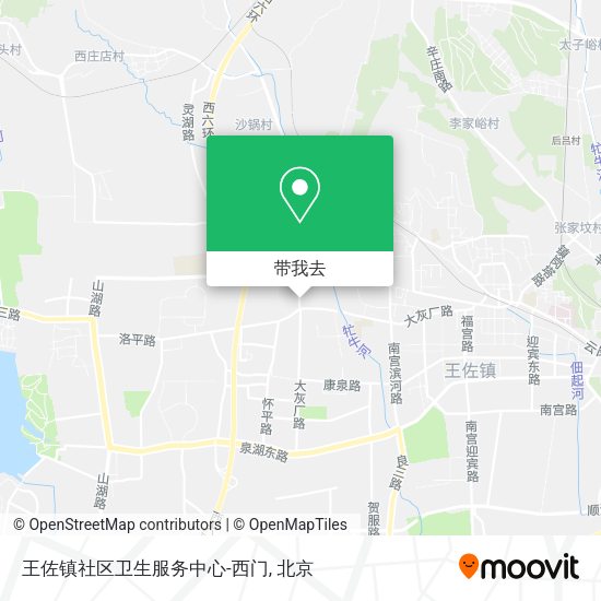 王佐镇社区卫生服务中心-西门地图