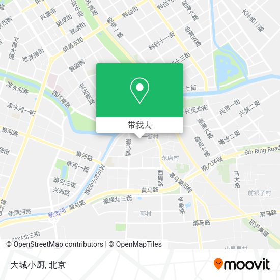 大城小厨地图