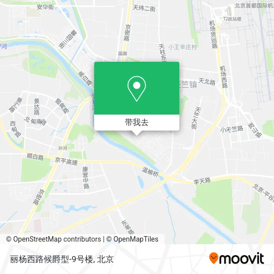 丽杨西路候爵型-9号楼地图