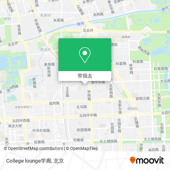 College lounge学廊地图
