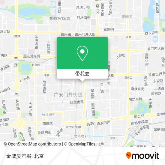 金威昊汽服地图