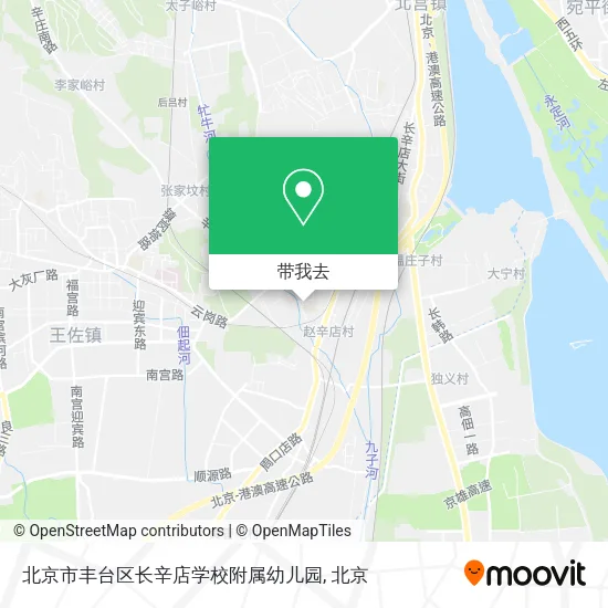 北京市丰台区长辛店学校附属幼儿园地图