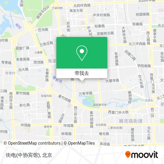 街电(中协宾馆)地图