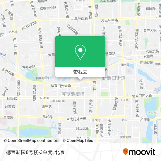 德宝新园8号楼-3单元地图