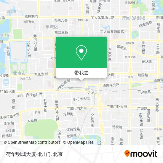 荷华明城大厦-北1门地图