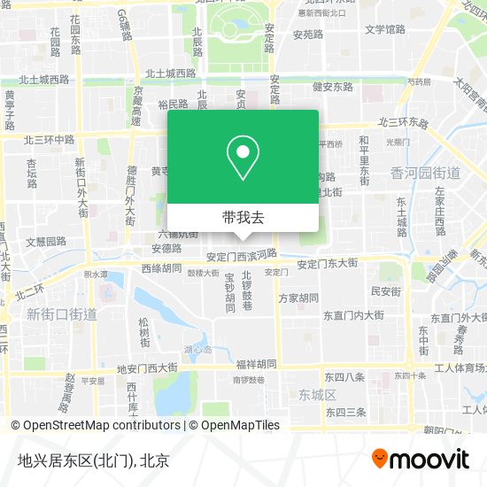 地兴居东区(北门)地图