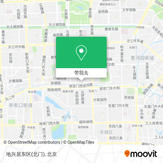 地兴居东区(北门)地图