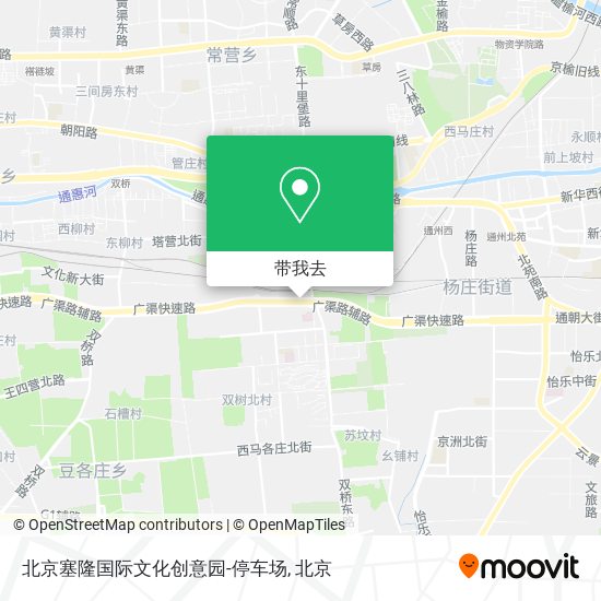 北京塞隆国际文化创意园-停车场地图