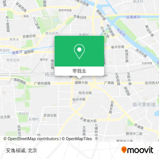 安逸福诚地图