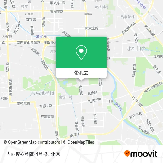 吉丽路6号院-4号楼地图