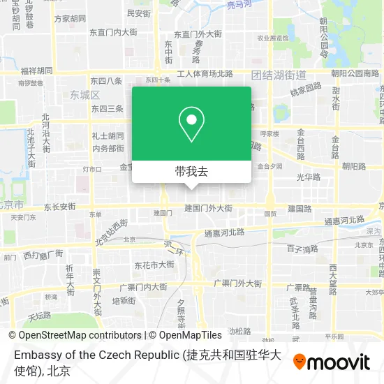 Embassy of the Czech Republic (捷克共和国驻华大使馆)地图
