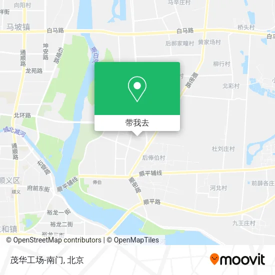 茂华工场-南门地图