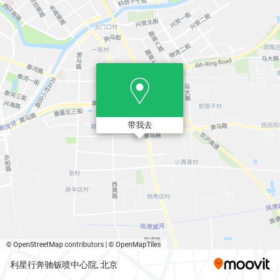 利星行奔驰钣喷中心院地图