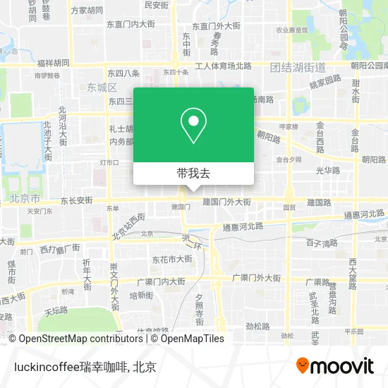 luckincoffee瑞幸咖啡地图