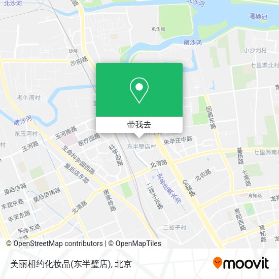 美丽相约化妆品(东半璧店)地图