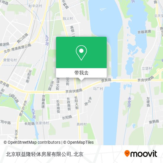 北京联益隆轻体房屋有限公司地图