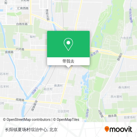 长阳镇夏场村综治中心地图