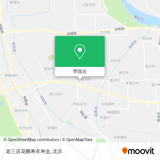 老三店花圈寿衣寿盒地图