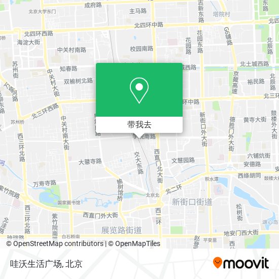 哇沃生活广场地图