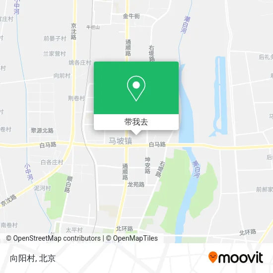 向阳村地图