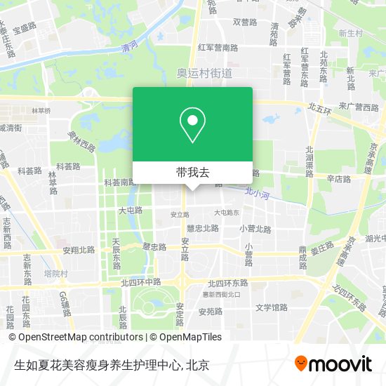 生如夏花美容瘦身养生护理中心地图