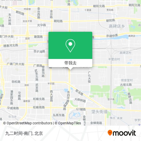 九二时间-南门地图