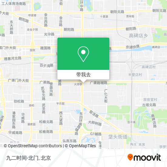 九二时间-北门地图